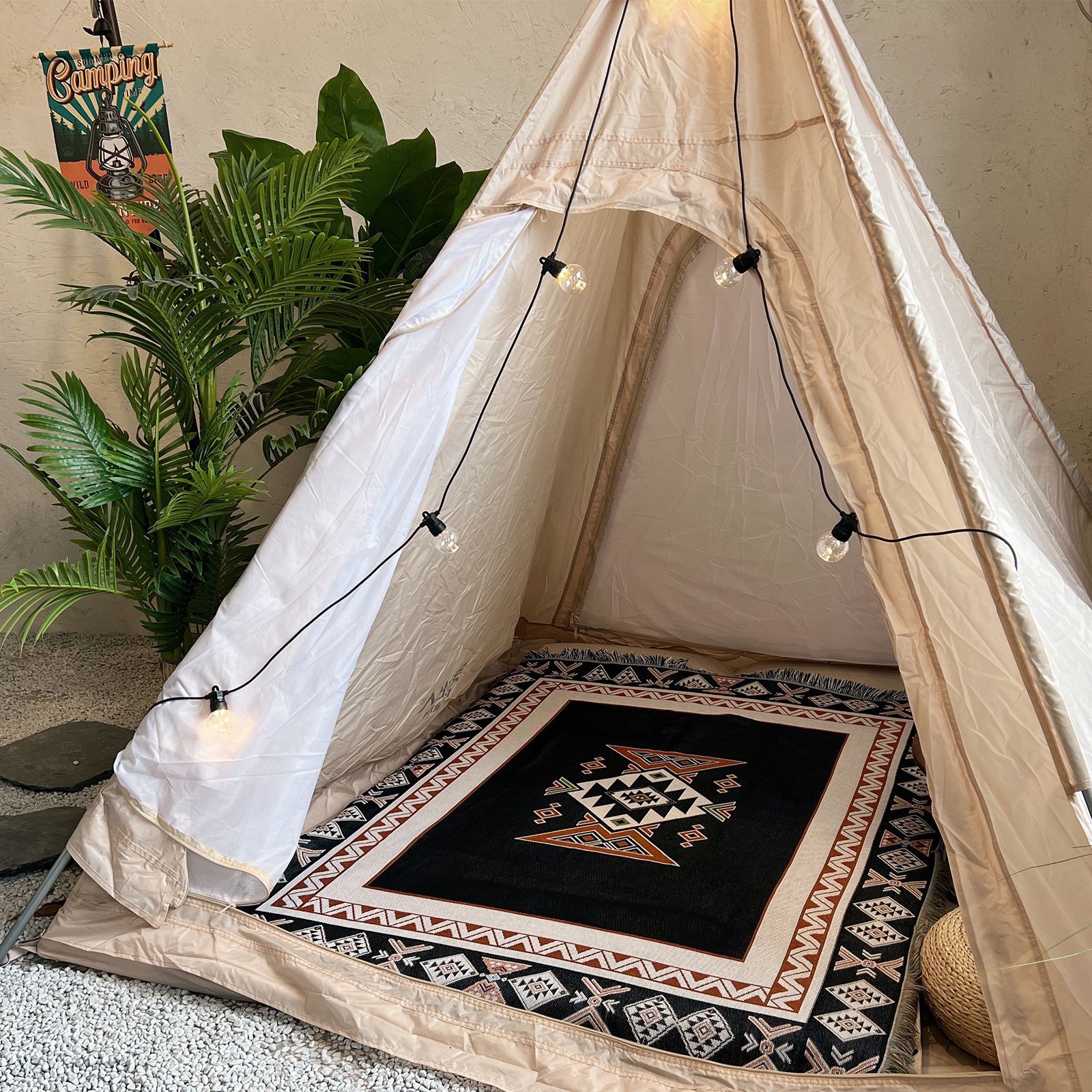 430g Weight carpet, blanket Home Textiles & Decor Type Cotton Nitrile Blend Material Geometric Pattern Casual Style Casual Geometric Cotton Nitrile Blend Carpet Blanket Artificial Decorations 13