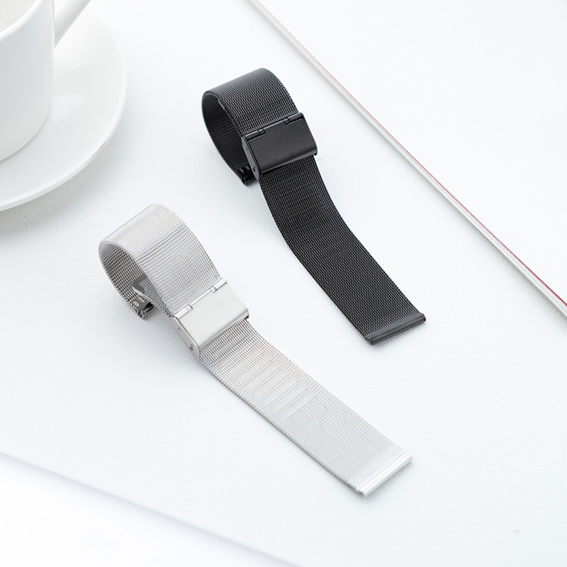 Aplicable para iWatch 04 línea Milán Nice correa Apple Samsung watch4 Huawei GT4 correa de reloj de acero