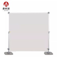 定制野战挂图架加厚展示架铝合金伸缩地图广告架 2*2.2m(单架子)