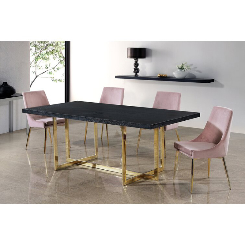 silla de comedor tapizada silla de comedor amazon silla de respaldo de lujo de alta calidad silla de mesa de comedor moderna image 3