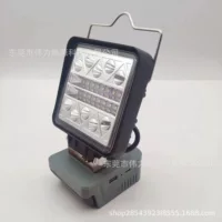 Адаптирован к Makita Dewei Miwachi 18-20 В литиевая батарея Инструмент для кемпинга Портативная лампа USB + TYPE-C Двойной выход