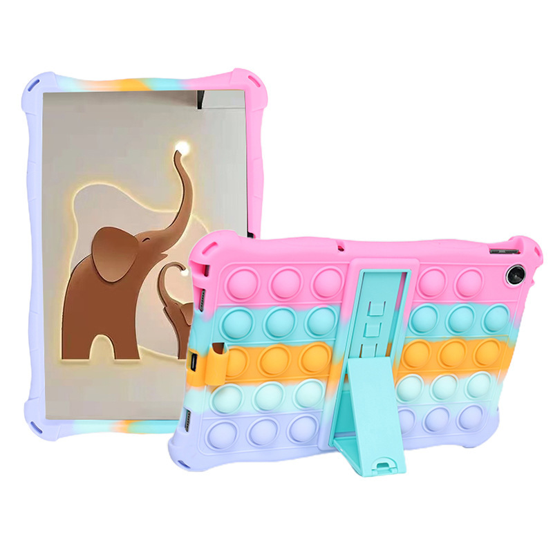 For Lenovo Tab M10 Plus 3rd Gen rodent control kneading music protective cover 10.6 inch silicone anti-fall