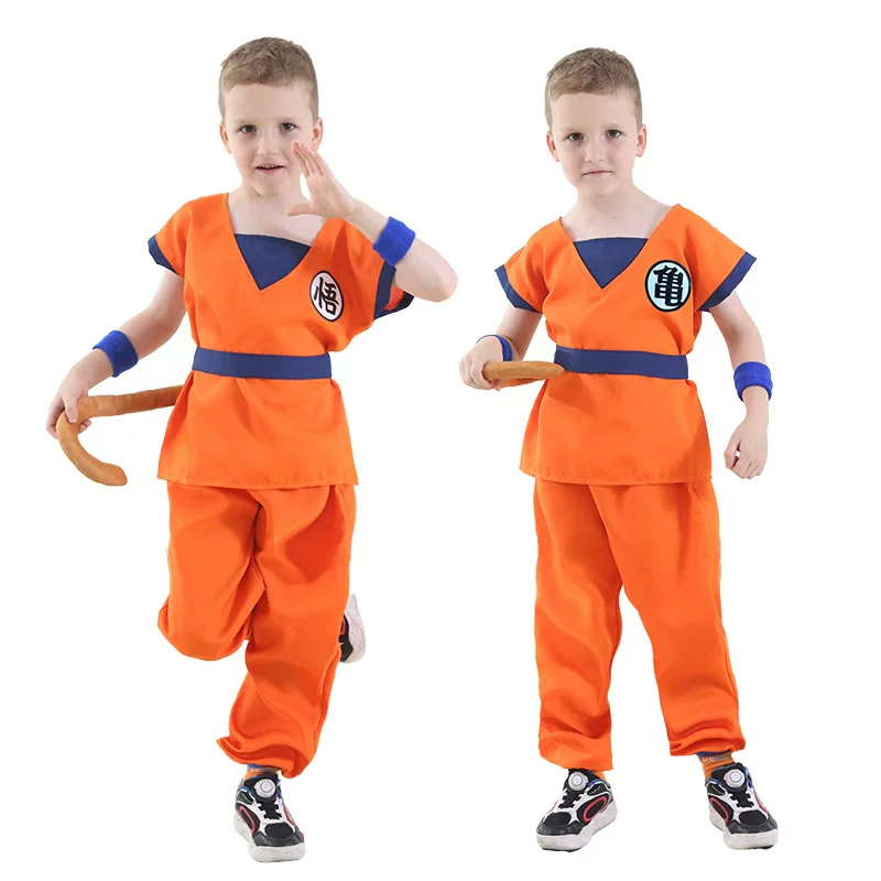 Dragon Ball, детский костюм, косплей, Хэллоуин