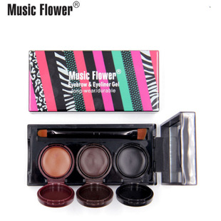 MusicFlower��ɫü���۾�����üˢ�۾��಻Ó�y����Ⱦü��	 M3056
