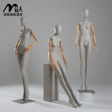 服装店女装模特道具全身假人模型橱窗婚纱人台衣服高档女装展示架