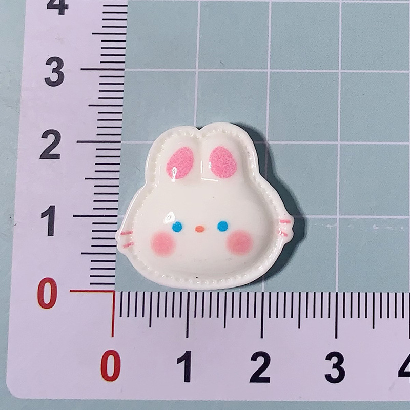 Nuevos dibujos animados emoticones de animales diy accesorios de resina crema pegamento para el cabello clips de cabello agujero de la carcasa del teléfono móvil parches de hebilla de zapatos