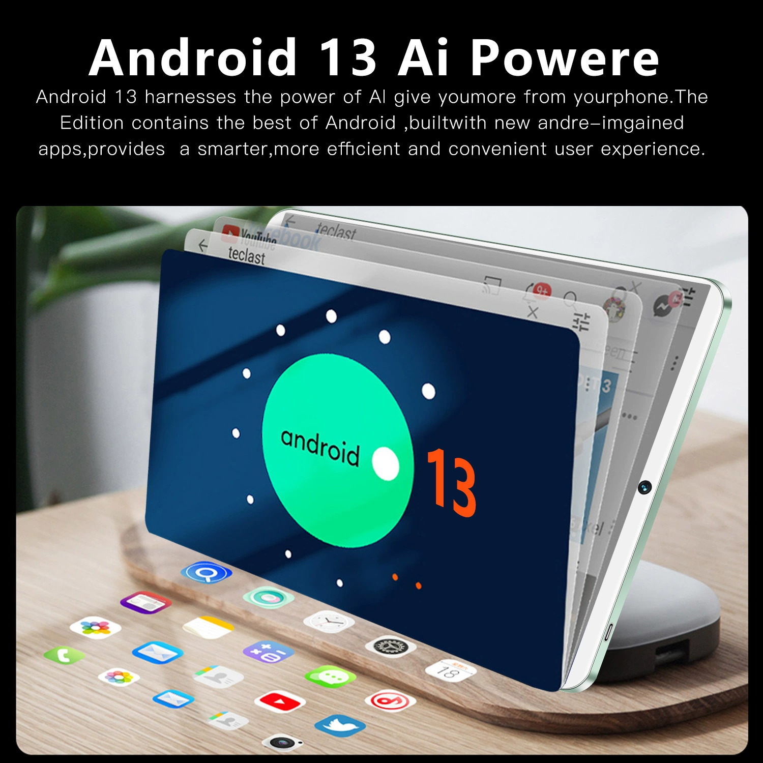 Планшетный ноутбук pro, 5G, Android, pro16, 512 ГБ