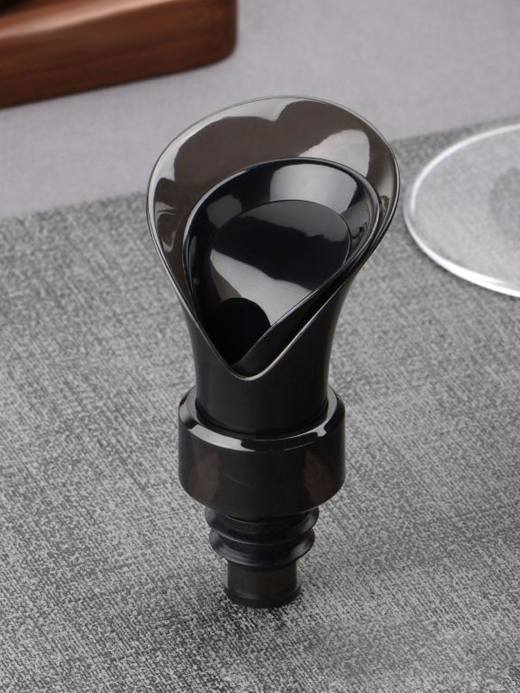 5ZV7批發花瓣紅酒塞倒酒器多功能二合一洋酒葡萄酒通用酒瓶塞密封