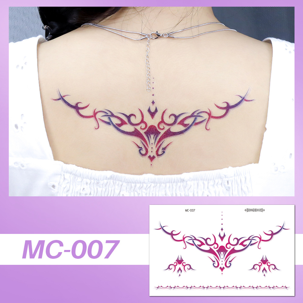 MC-007 (autocollants de tatouage de charme) / 190*120mm
