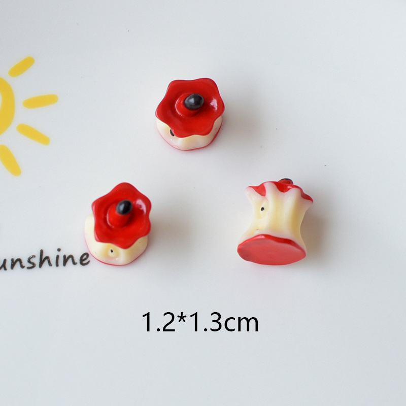 Accesorios para el cabello margarita de perla resina flores para pegamento crema fabricantes al por mayor P1725