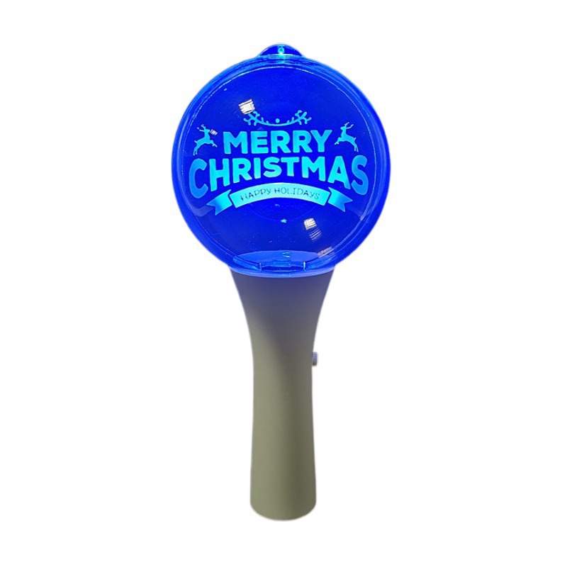 Bola luminosa acrílica para conciertos, reuniones anuales, celebraciones, eventos, accesorios, lámpara de mano luminosa, barra de luz de bola acrílica CNC