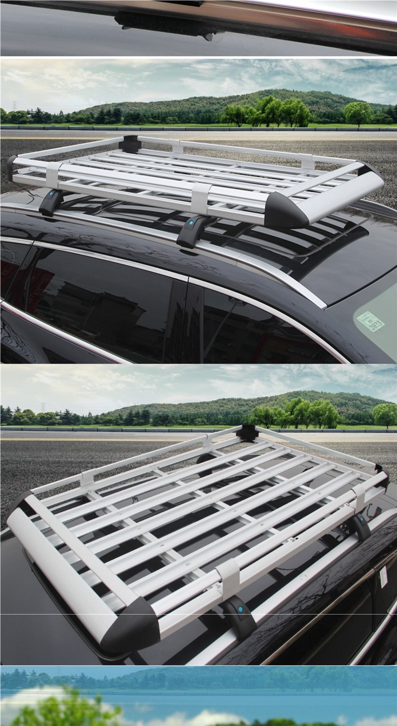 Car Roof Rack Suv Universal Car Travel Frame Shelf Special Luggage Frame Basket Roof Rack Modification