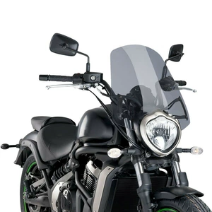 Kawasaki Vulcan S 650 üçün modifikasiya edilmiş hündür ön şüşə