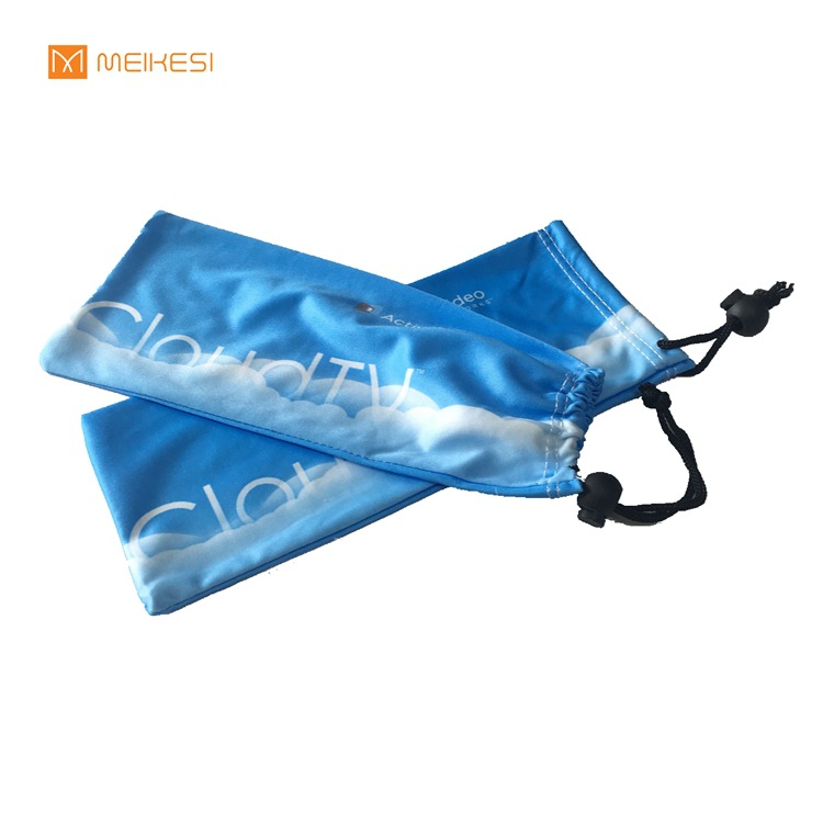 工厂供应各类眼镜袋 收纳袋 超细纤维布袋