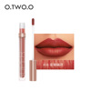 O.two.o new 12 -color honey velvet matte lip gloss does not touch the cup, not easy to lose color matte lip glaze 9134