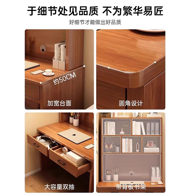 Estante de escritorio de casa pequeña escritorio de escritorio estudiantil escritorio de escritorio dormitorio escritorio de computadora de oficina contra la pared escritorio estrecho