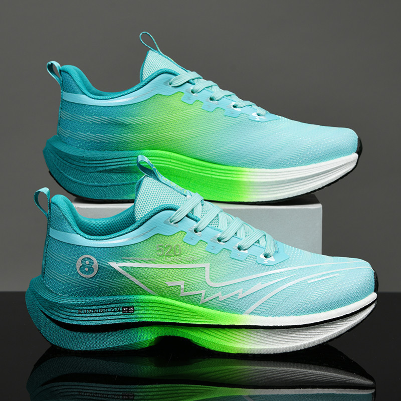 National Trendy Adolescente Realmente Explosión Zapatillas de running de suela blanda Hombres y mujeres Fricción Sonido Resistente al desgaste Calzado deportivo de pareja antideslizante