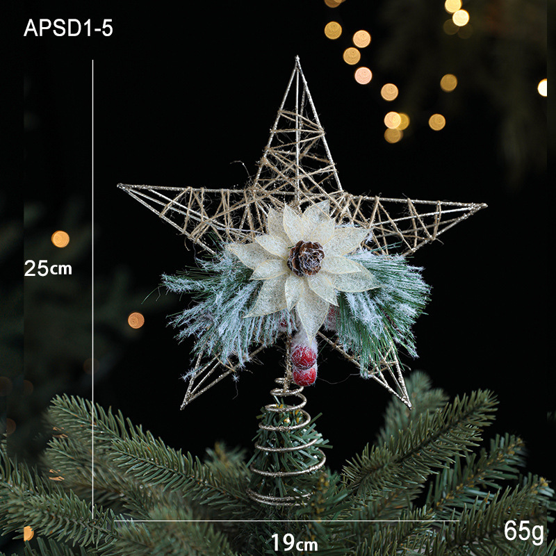 Estrella de techo de árbol dorado (sección F)/65G/pieza