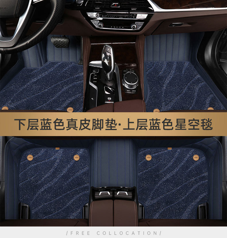 Suitable for Mercedes-Benz, BMW, Audi, Volkswagen, Honda, Toyota, Nissan, Buick, Ford, full-enclosed car mats