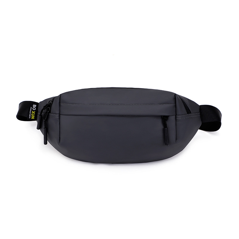 Venta al por mayor transfronteriza 2024 nueva moda al aire libre cintura casual bolso de mensajero de un solo hombro para hombre bolso de pecho impermeable multifuncional