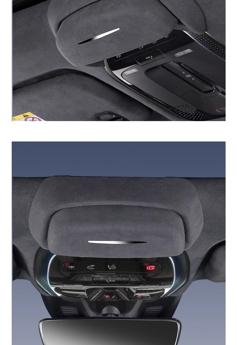 Suitable for 25 Models of Mercedes-Benz E300L/Glc260L Glasses Cases, Sunglasses Storage Clip, Top-Mounted Mercedes-Benz Glc260 Glasses Case