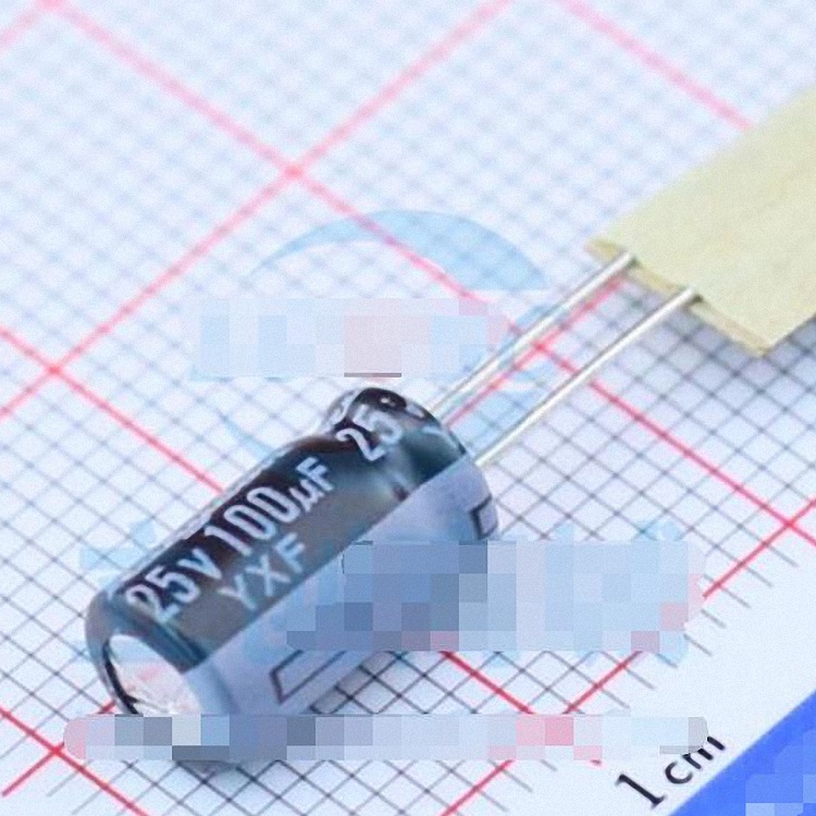 25YXF100MEFCT16.3X11 参数 100uF 25V 引线型铝电解电容