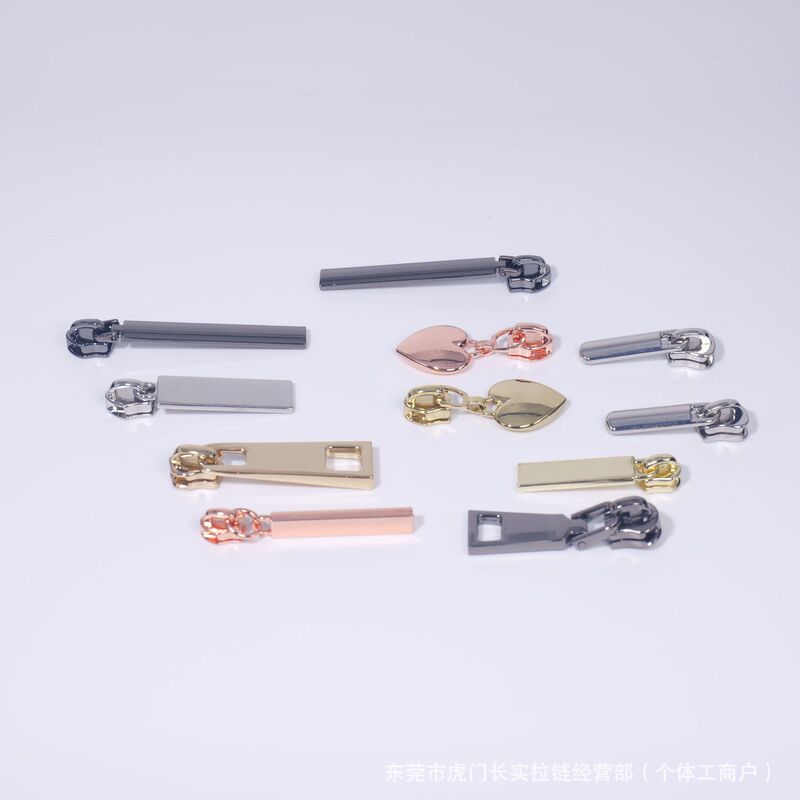 现货3号5号工厂批发 金属拉链头五金拉头服饰箱包钱包小拉头拉链|undefined