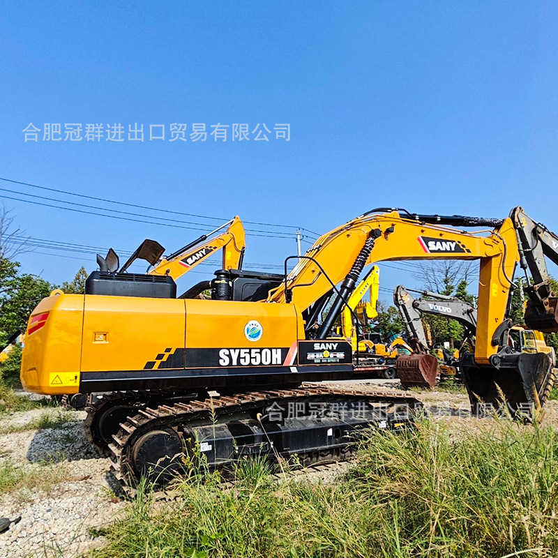 Excavadora SANY550H excavadora de orugas excavadora de ruedas pequeña excavadora de exportación grande image 1