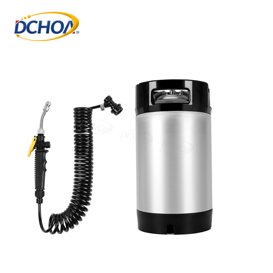 Car Cleaning Tools High Pressure Watering Can Transparent Film Construction Pressure Spray Can Car Washer