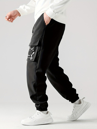 Cross-border exclusive 2024 new spring and autumn American style outdoor men's straight leg tie-in durable work pants casual sports pants