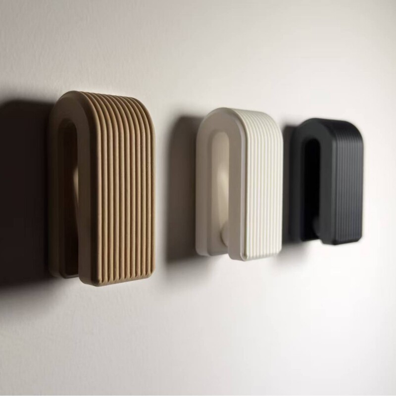 Cross-Border Bathroom Towel Rack, No-Drill, Gravity-Activated Towel Hook, Wall-Mounted Cloth Storage for Bathroom