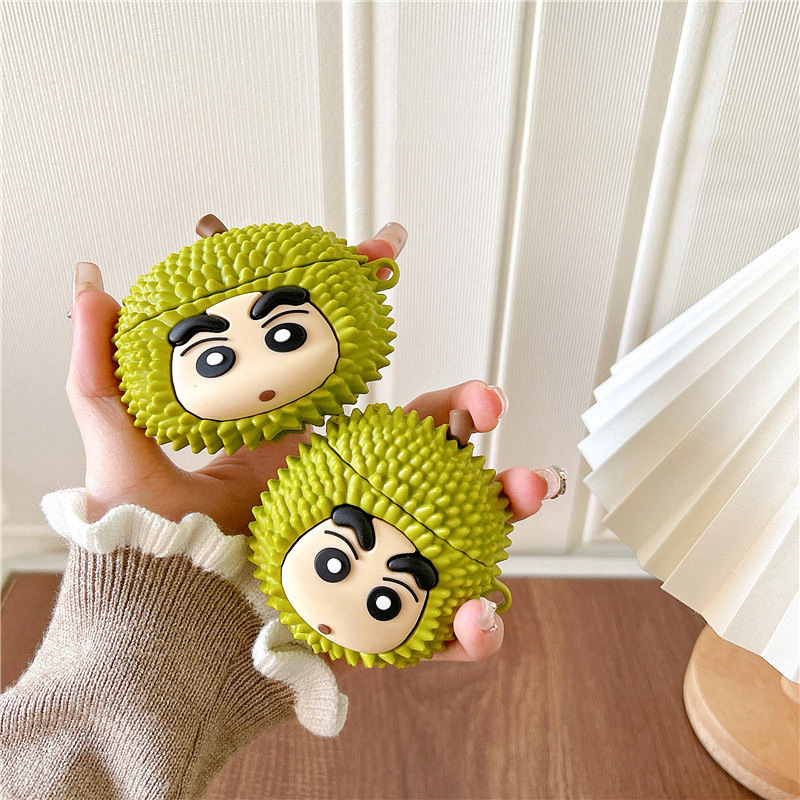 Airpods caso protector oso Apple Bluetooth auricular inalámbrico de dibujos animados lindo caja de silicona Shell aplicable