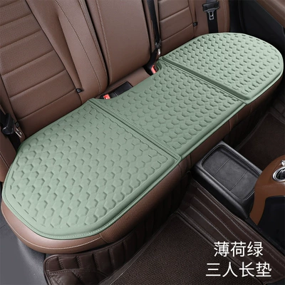 Cool pad – Car Cushion Office Cushion - mint-green-rear-long-pad
