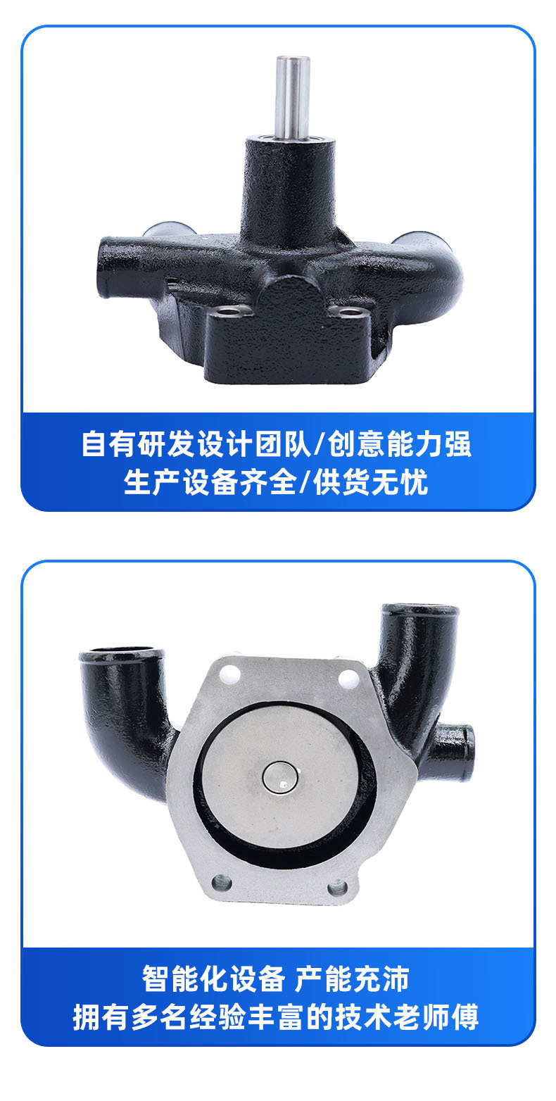 Factory Direct Sales Engine Water Pump Compatible with Massey Ferguson U5Mw0023 41312784 70990318