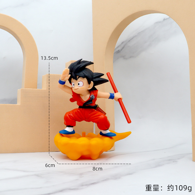 Juego de moda anime Dragon Ball Sun Wukong mano accesorios de modelos periféricos Wujita Veget Saiyan Gift