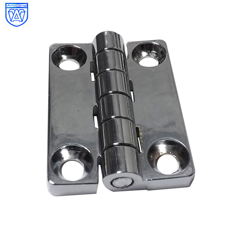 bisagra de aleación de zinc de Anwang puerta de armario de hierro gruesa bisagra pesada caja de distribución de equipos de armario eléctrico bisagra industrial 209-2