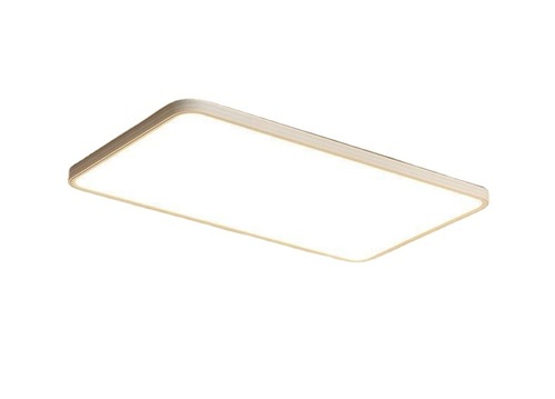 【无缝隙】超薄客厅吸顶灯现代简约大气家用白色极简长方形主灯