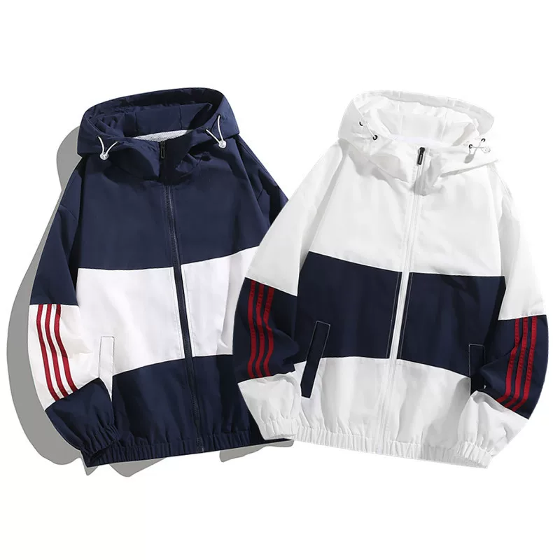 Travel jacket, windproof hoody, for teenagers