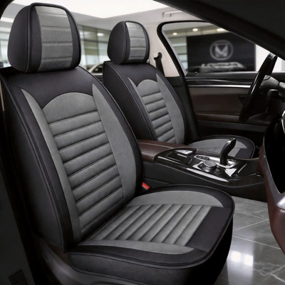 Full-Coverage Car Seat Cover A-01 Linen Cushion All-Season Full Package Cross-Border Exclusive for Wish Amazon Wholesale Dropshipping