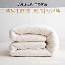 棉絮棉胎被床垫被子棉花被芯加厚宿舍保暖可垫可盖。