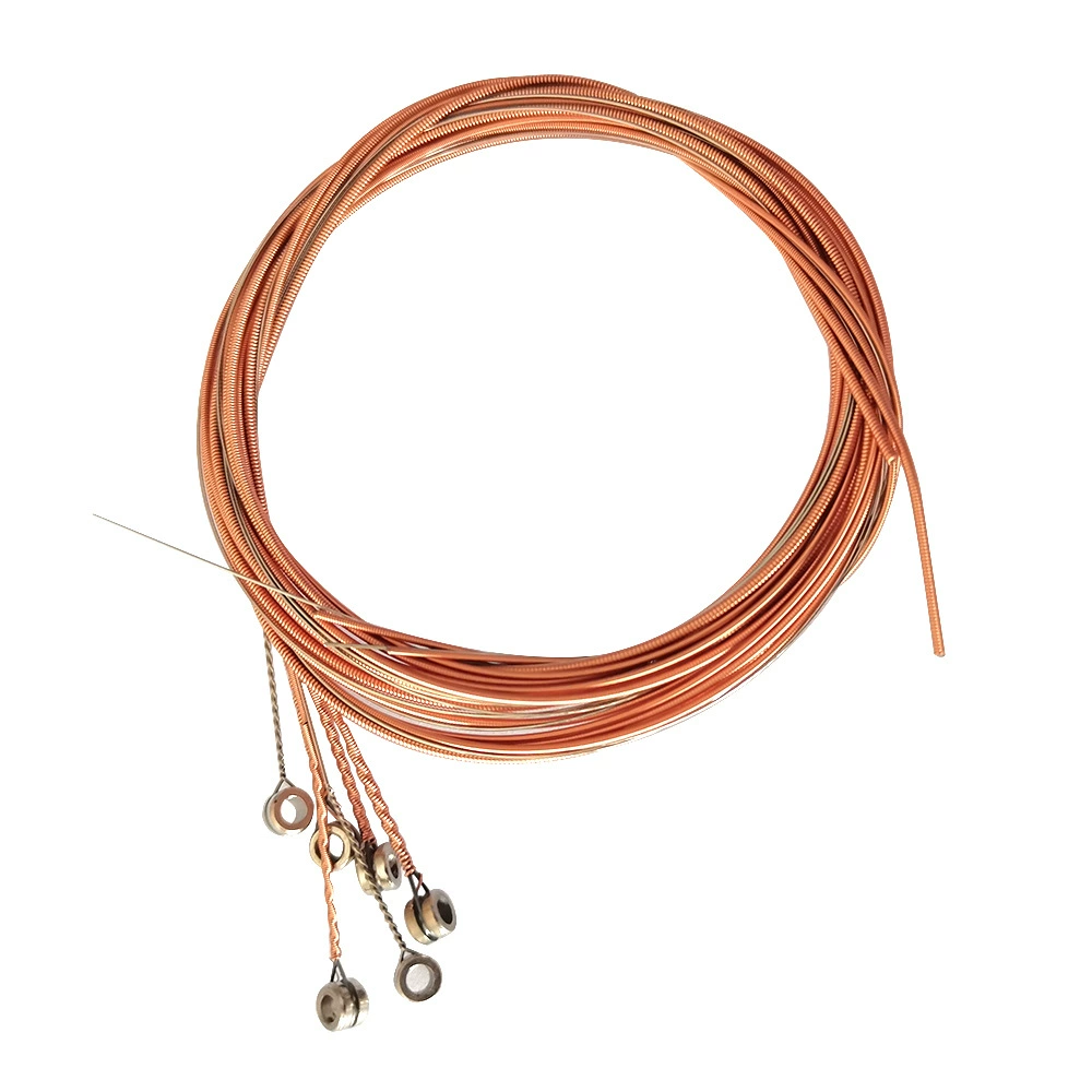 Народная акустическая гитара струнная гитара струнная гитара красная медная спецификация 011