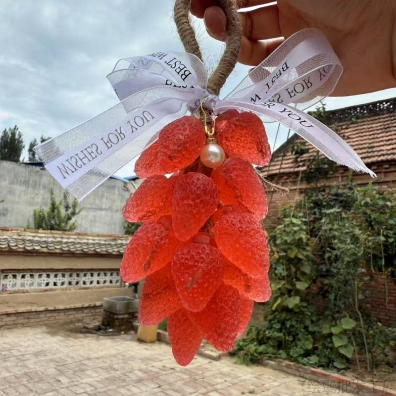 水晶莓手工香皂整串外观香薰神器旅行随身带清洁旅游留香原创肥皂|undefined