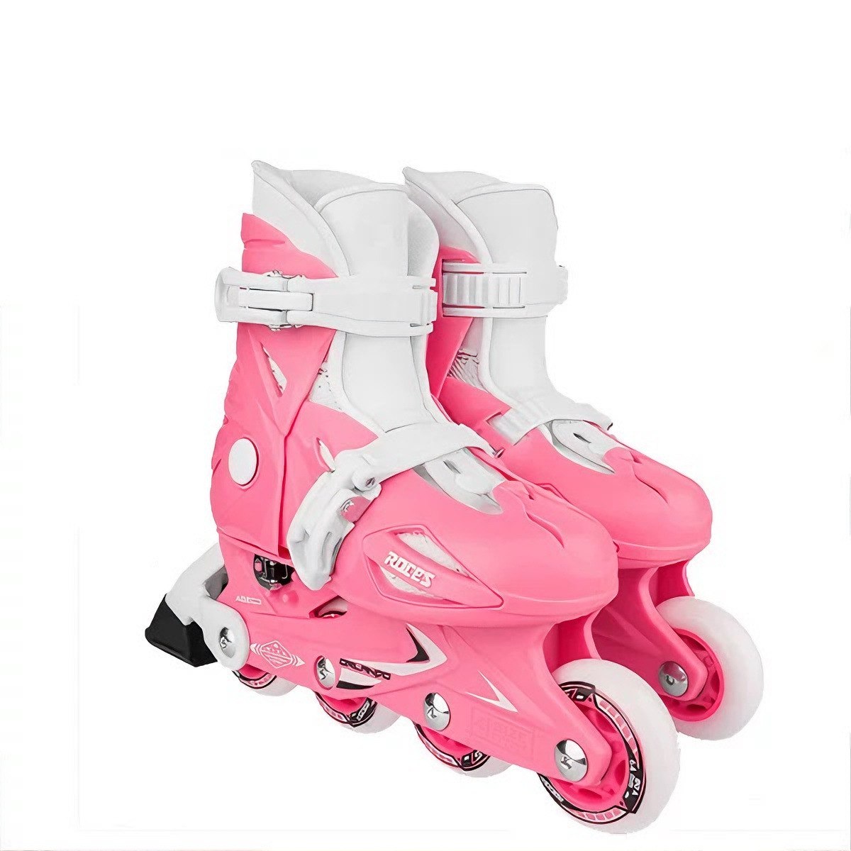 Roces Kidsren's Roller Skates Orlando 3Rd Generation Adjustable Skates Single Row Ruxishi Inline Wheel Set