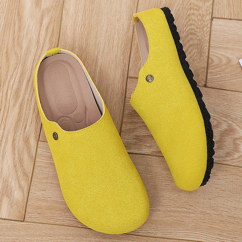 Pantuflas, ropa exterior de mujer, verano, nuevos zapatos Birkenstock transfronterizos, medias zapatillas ligeras, niños, todo fósforo al por mayor