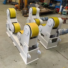 5吨可调式焊接滚轮架自调式滚轮架环缝圆筒法兰管道切割焊接设备