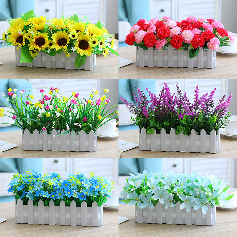 Living Room Artificial Flower Set Silk Flower Plastic Dried Bouquet Fence Fake Flower Restaurant Shopping Mall Hotel Decorative Ornaments Flower Living Room Artificial Flower Set Silk Flower Plastic Dried Bouquet Fence Fake Flower Restaurant Shopping Mall Hotel Decorative Ornaments Flower