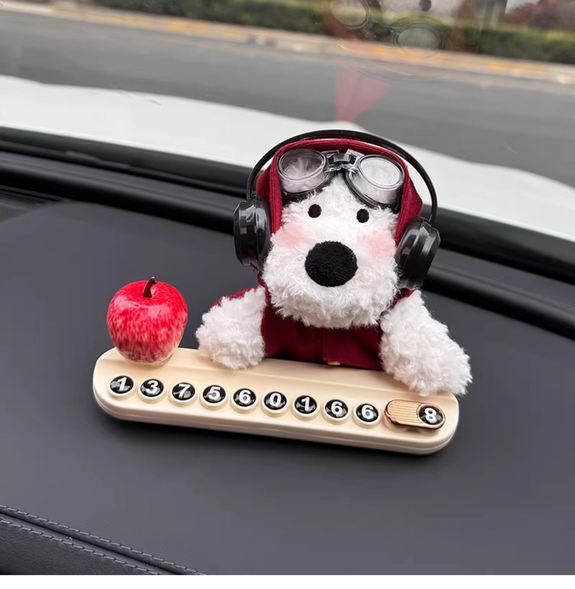 2025 New Model Temporary Parking Number Plate for Car, Mobile Phone Number Display, Digital Car Phone Number Plate, Can Hide Female Phone Number