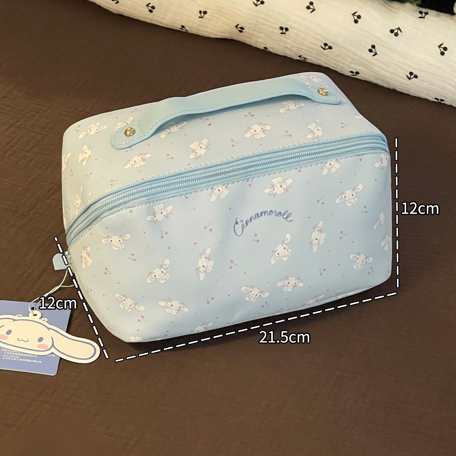 Bolsa de maquillaje auténtica Sanliou para viajes de niñas bolsas de almacenamiento portátiles de gran capacidad bolsas de almacenamiento de división bolsas de lavado de mano