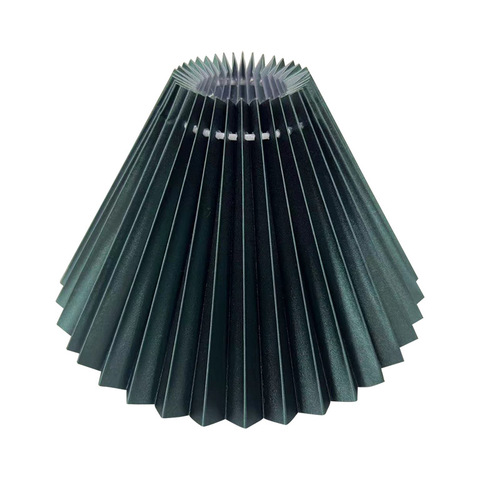 Cross-border exclusive Southeast Asian fabric pleated lampshade pendant lamp small nightstand lampshade floor lamp PVC lampshade