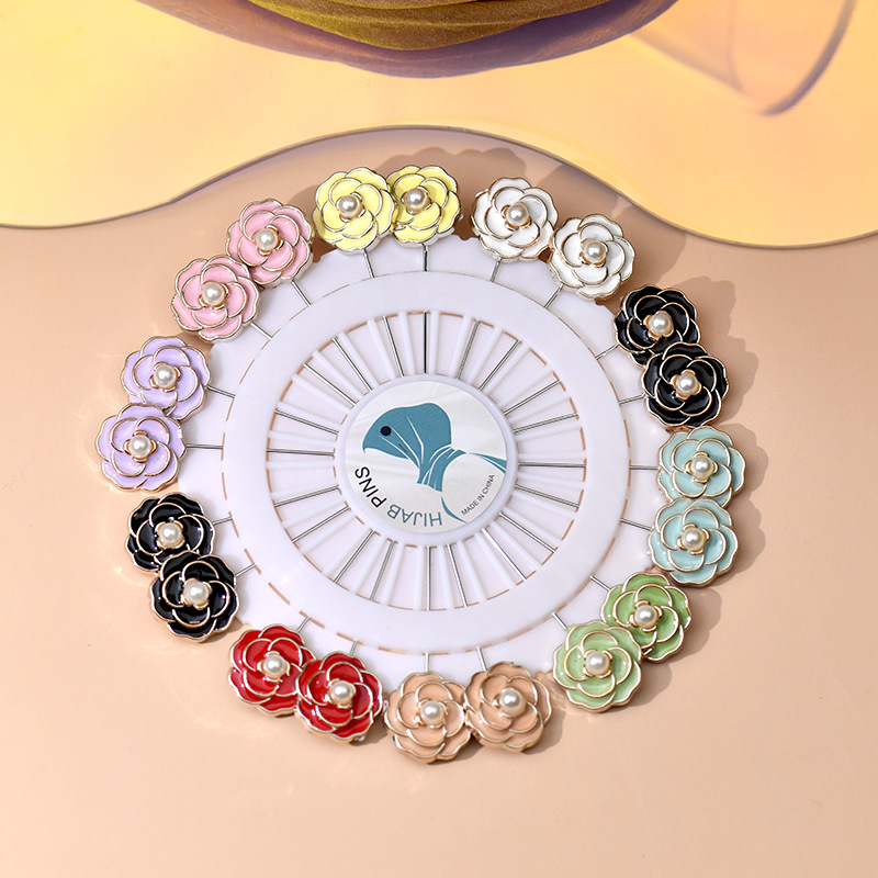 Oil Drip Brooch With Butterfly And Flower Design For Women_voghion.com